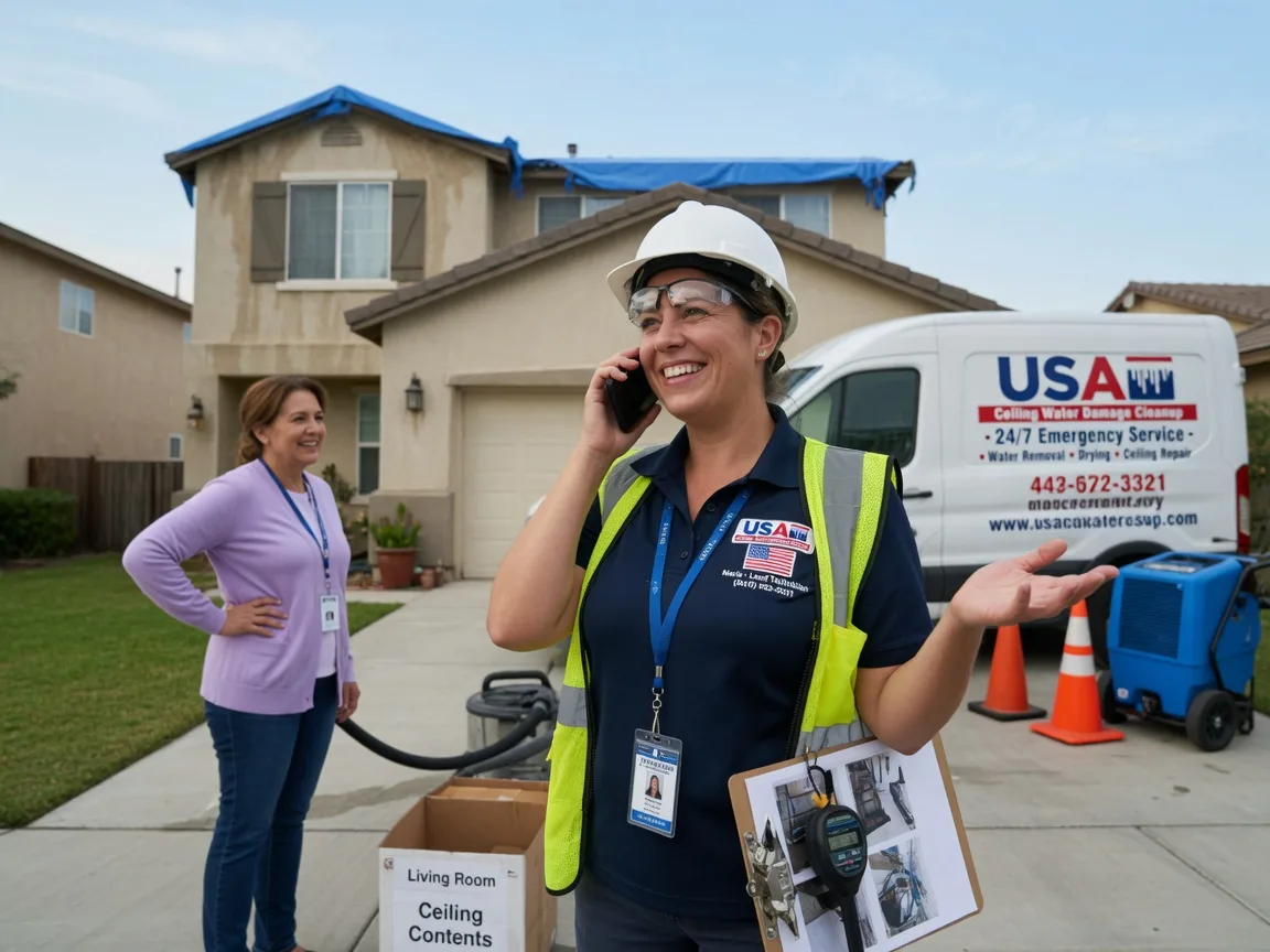 Ceiling Water Damage Restoration Commerce, OK FAQs